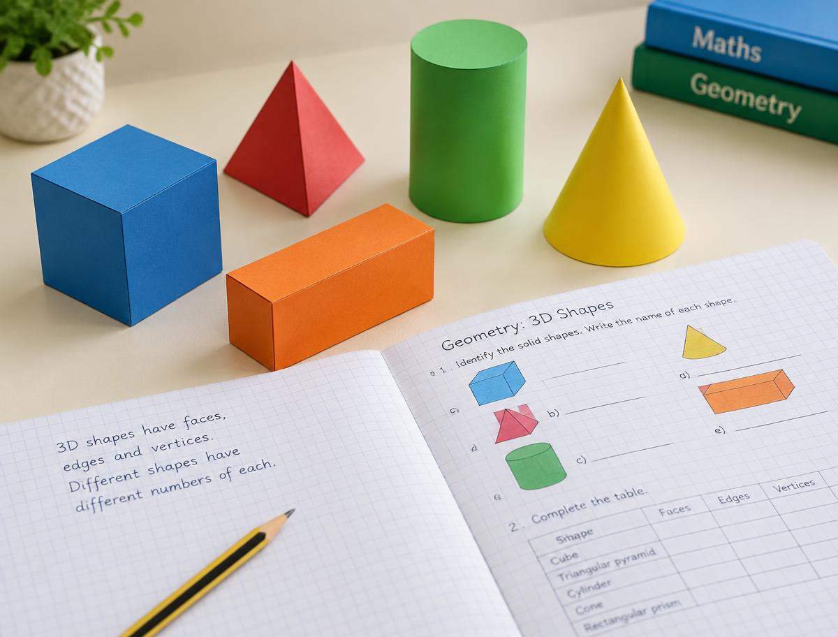 Assembled models alongside the notebook activity