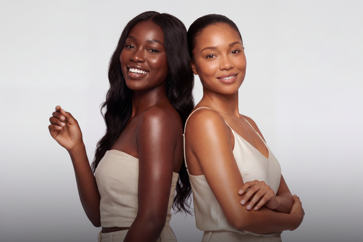 Norvia Banner - Smiling South African Women