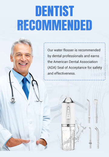 ⏳ Time-Limited Special! ⏰ Portable Oral Irrigator – Water Flosser! 💧🦷